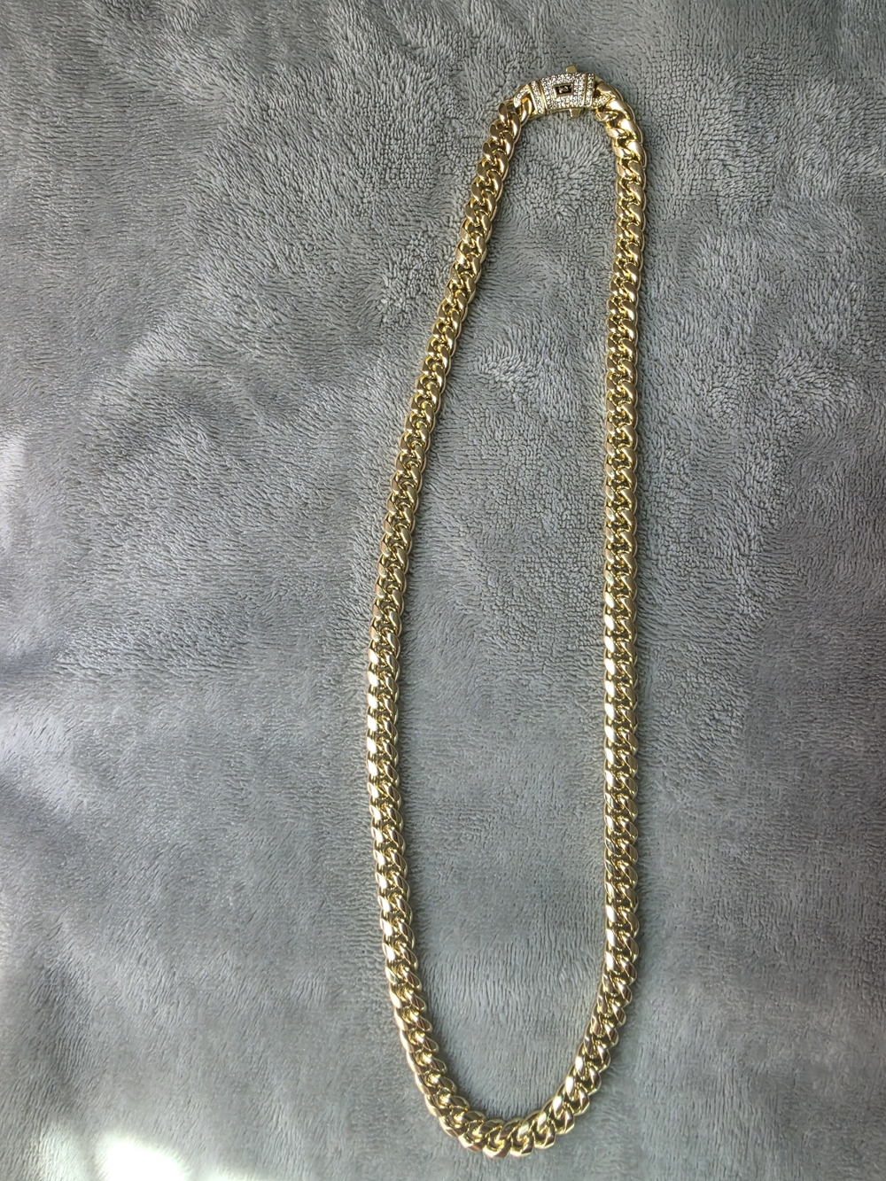 14k Monaco cuban link 18 Inch
